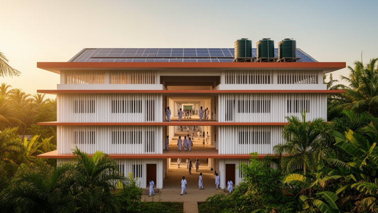 Green Factory in Bangladesh Stays 4.33 °C Cooler and Cuts Water Use with Passive Design