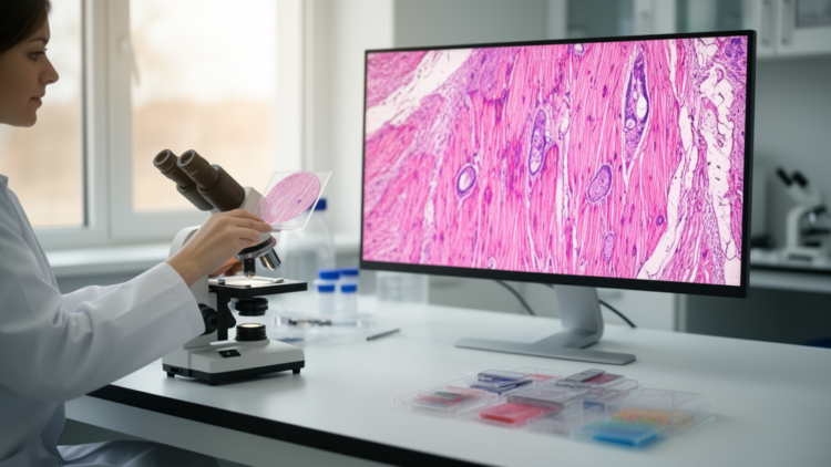 Topological Signatures and Visual Words Give Computers a Sharper Eye for Diseased Muscle