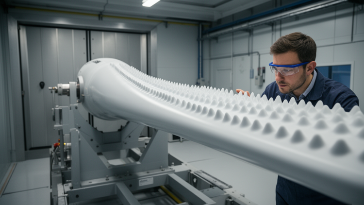 Whale-inspired serrated blades spin faster and quieter in wind turbine tests