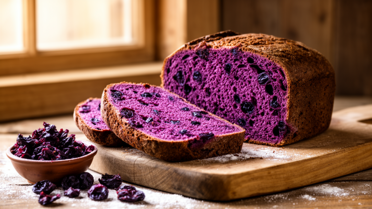 Grape pomace bread boosts fiber and antioxidants but tests taste limits