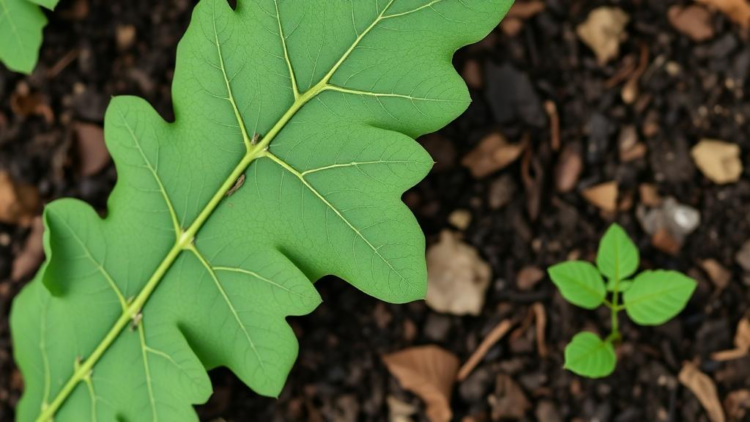 Nitrogen-Rich Leaf Litter Turns Soil Microbes into Carbon Storage Machines