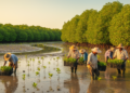 Mangrove restoration creates jobs, but hybrid finance decides whether they last