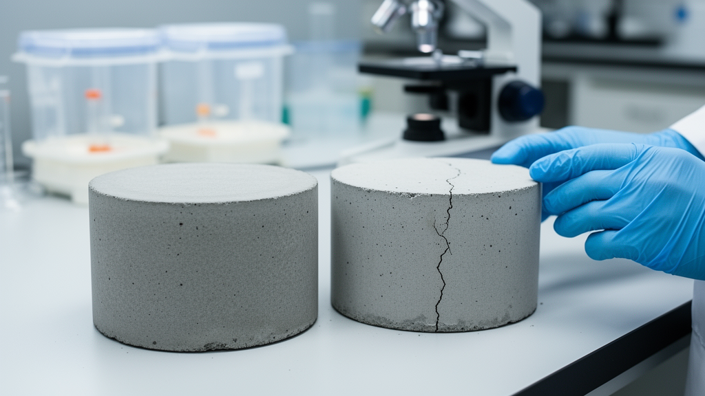 Supersulfated cement outperforms Portland cement in curbing concrete’s alkali-silica reaction