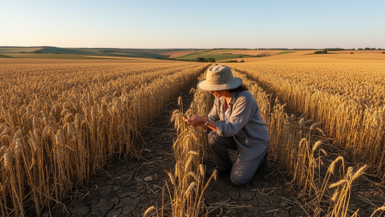 Sharper crop model shows droughts and heatwaves are hitting global wheat harder than thought
