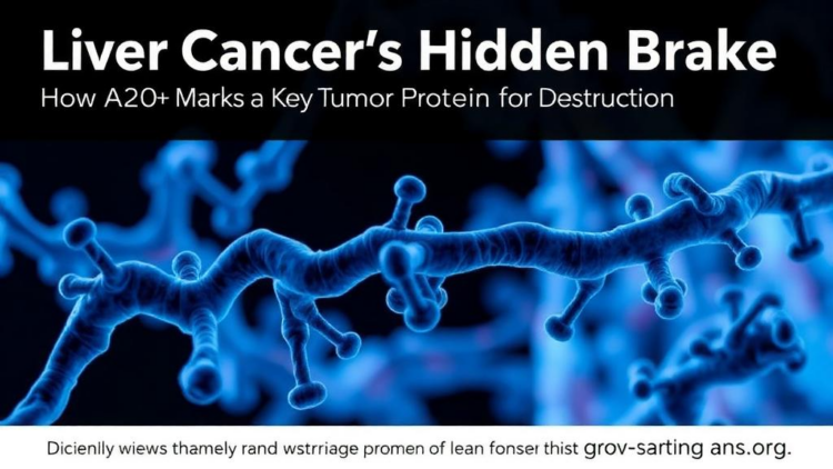 Liver Cancer's Hidden Brake: How A20 Marks a Key Tumor Protein for Destruction
