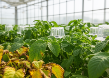 Rising CO2 May Speed Potato Leaf Aging by Weakening Antioxidant Defenses
