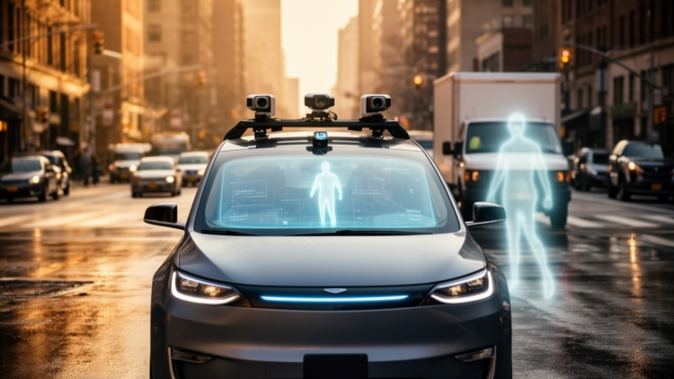 Camera-Only AI Sees Past Occlusions in Real Time for Self-Driving Cars