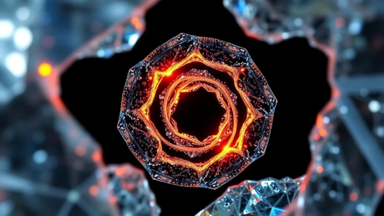 Hidden Atomic Spiral in Uranium Crystal Reveals Rare Dual Magnetism