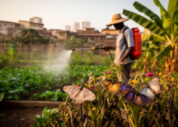 Weedkillers in City Gardens Are Quietly Killing Ghana's Butterflies