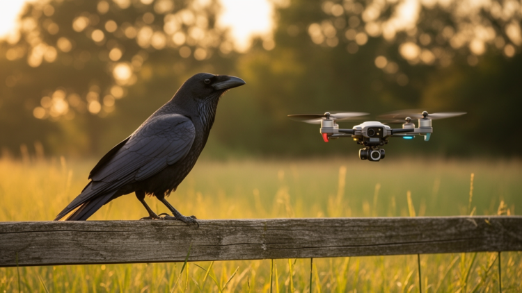Crows Teach a Smarter Algorithm: Multi-Strategy Upgrade Tackles Optimization and Drone Control