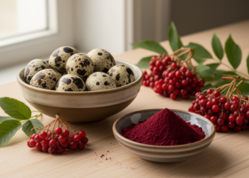 Quail Eggs Get a Berry Boost: Tart Viburnum Powder Reshapes Egg Quality and Cholesterol
