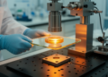 Magnetic Field Tuning Slashes Glass Surface Roughness to Nanometer Scale