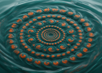 Active turbulence hits a tipping point where conformal symmetry suddenly appears