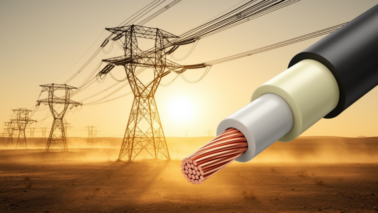 Boron nitride coating keeps power cables cool and boosts grid capacity in extreme heat