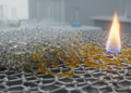One-Step Calcined MOF Coating Repels Water, Splits Oil and Resists Fire