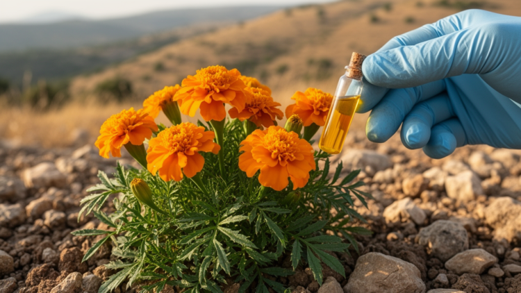 Wild Pot Marigold in Türkiye Reveals Cadinol-Rich Essential Oil Profile