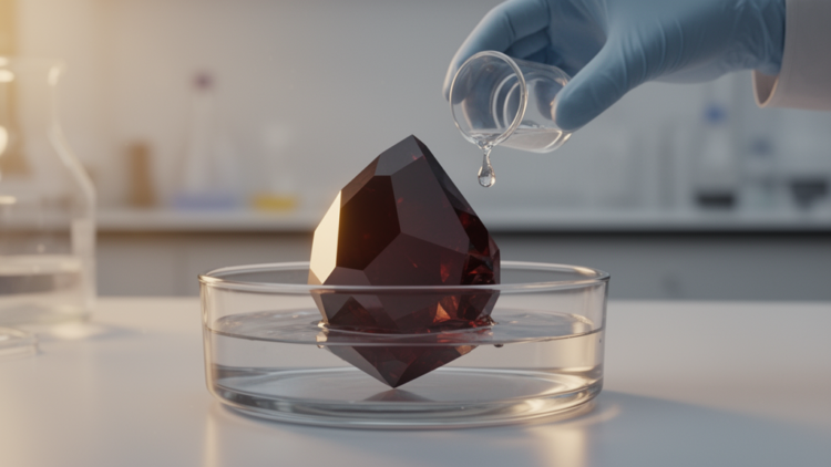 Temporary Liquid Trick Grows Near-Defect-Free Perovskite Crystals for Solar Cells and LEDs