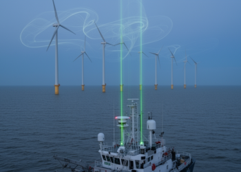 Ship-borne lidars reveal hidden turbulence above offshore wind farms