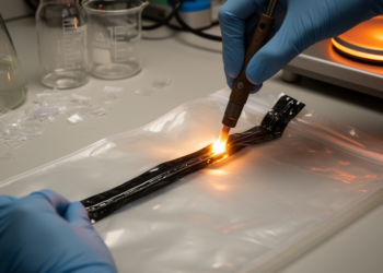 Thermal Welding of Biodegradable Polymer and Graphene Oxide Yields Leak-Proof Heat Storage Materials
