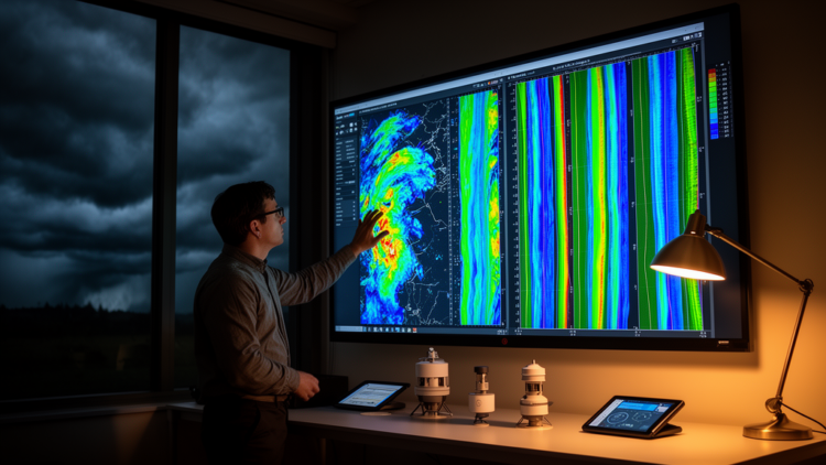 Smarter Sensor Weighting Sharpens Moisture Profiles Ahead of Nighttime Downpours