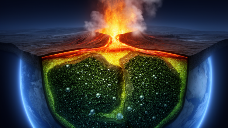 Volcanic Water Trap: Mantle Rocks Rewrite the Story of Earth's Deep Water
