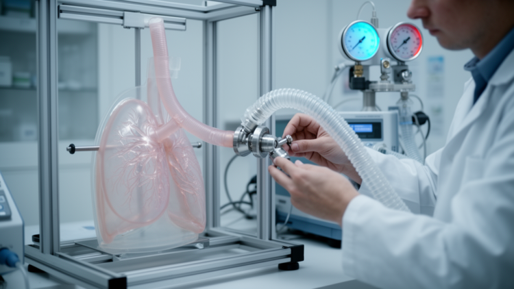 Breathing Phantom Puts Ventilator Tube Seals to a Realistic Test