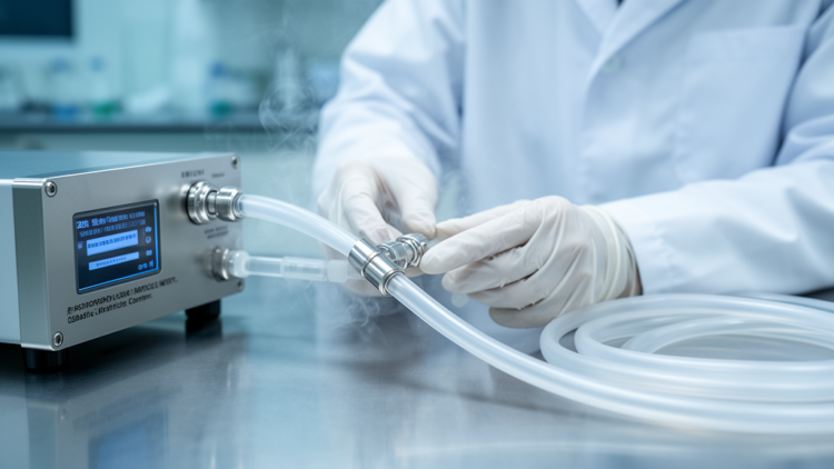 Silicone Tubing's Hidden Trace Gases Skew Ultrafine Particle Charge Measurements