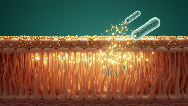Mushroom Polysaccharide Repairs the Gut Barrier Through a Microbe-Made Fatty Acid