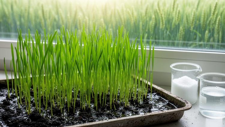 Silicon and Calcium Team Up to Shield Wheat From Salt Stress