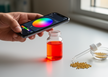 Gold Nanoparticles Turn a Smartphone Into a Pesticide Detector
