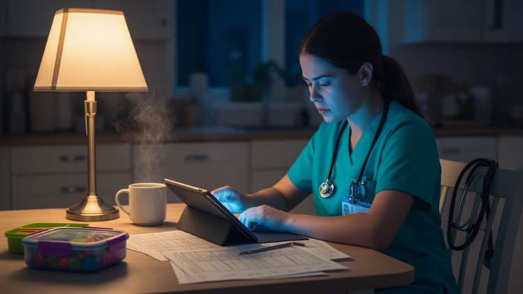 When the Caregiver Is Also the Clinician: Inside the Double Lives of Ontario's Healthcare Professionals