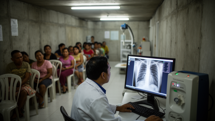 AI-Powered X-Ray Screening Proves Feasible for TB Detection in Manila's Densest Districts