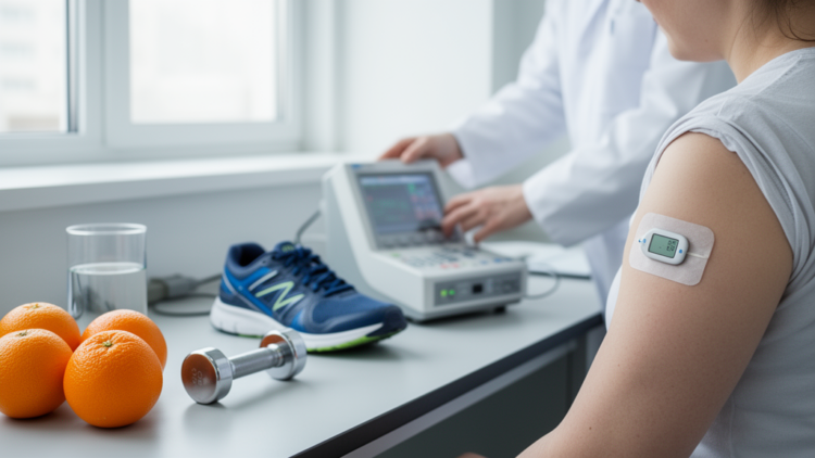 Vitamin C and Exercise Leave New Glucose Sensor Unshaken, Trial Finds