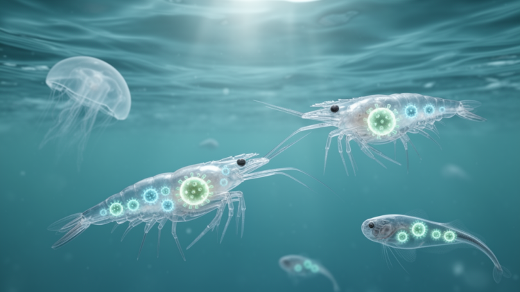 Hidden RNA Viruses Revealed in Antarctic Krill and Their Predators
