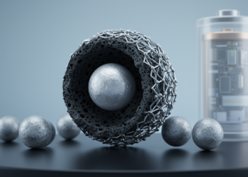 Yolk-Shell Silicon Anode Reinforced with Bimetallic MOF-Derived Carbon Boosts Battery Durability