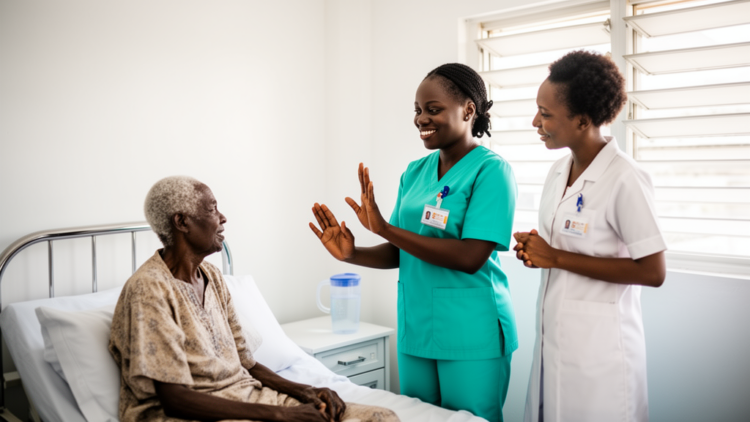 Ghanaian Nurses Back Sign Language but Few Use It at the Bedside