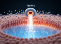 Lipid Nanoparticles Trigger Pain Receptor TRPA1 and Reshape Calcium Signaling in Cells