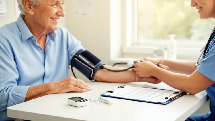 Simple Health Check Program Linked to Lower Diabetes Risk in Older Adults