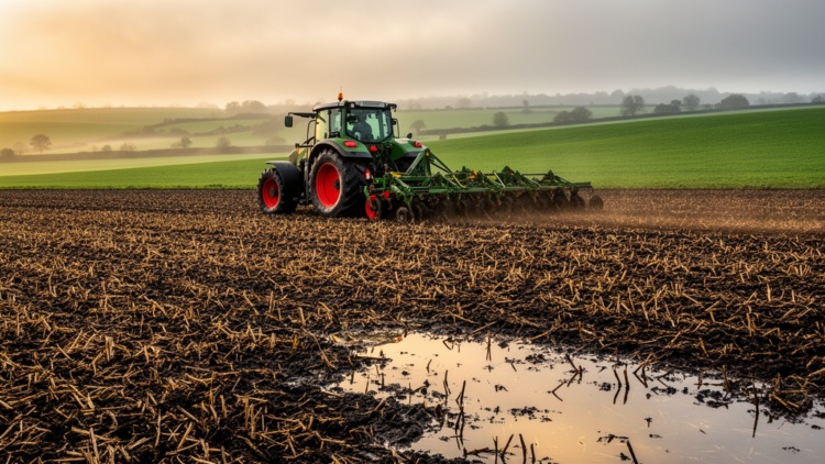 Skipping the Plough Cuts Nitrate Losses by Up to 42 Percent When Wet Winters Strike Bare Soil