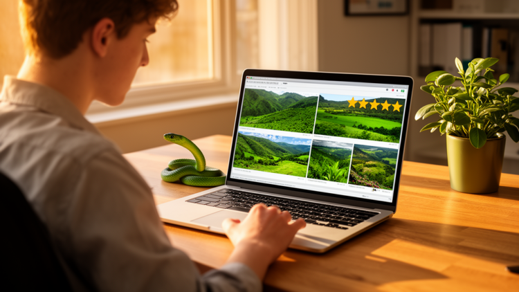 Snake-Inspired AI Reads Tourist Reviews to Rate Eco-Trips