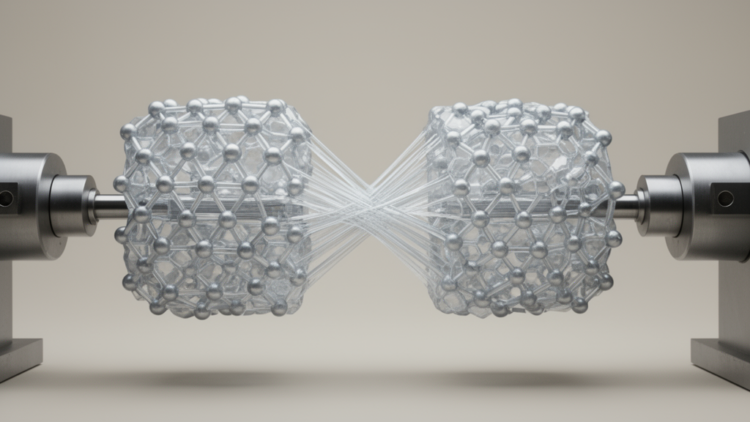 Magnesium Twins Caught Merging and Stalling in Live Tensile Test