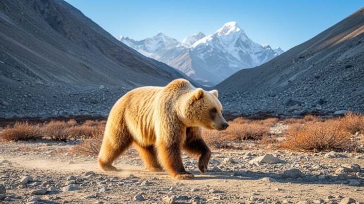 Genetic Sleuthing Confirms the Mysterious Tibetan Brown Bear Roams Nepal's High Deserts