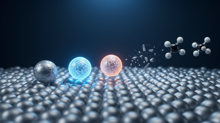 Five-Element Lanthanoid Catalyst Cracks Methane Conversion at Record-Low Temperatures