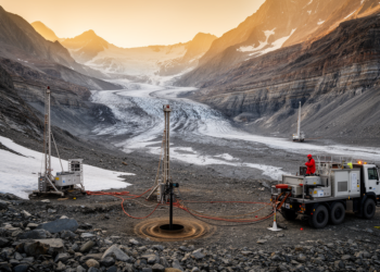 Seismic Waves Fired Between Alpine Boreholes Reveal Hidden Glacial Buried Basin in Unprecedented Detail