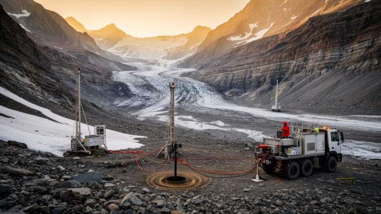 Seismic Waves Fired Between Alpine Boreholes Reveal Hidden Glacial Buried Basin in Unprecedented Detail