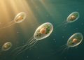 Warming and Nutrient Stress Reshape the Physiology of Marine Protists