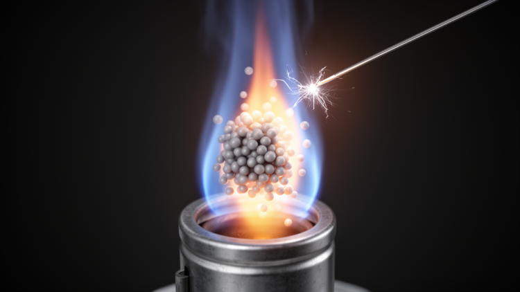 Electric Sparks in Flames Can Switch Nanoparticle Growth On or Off