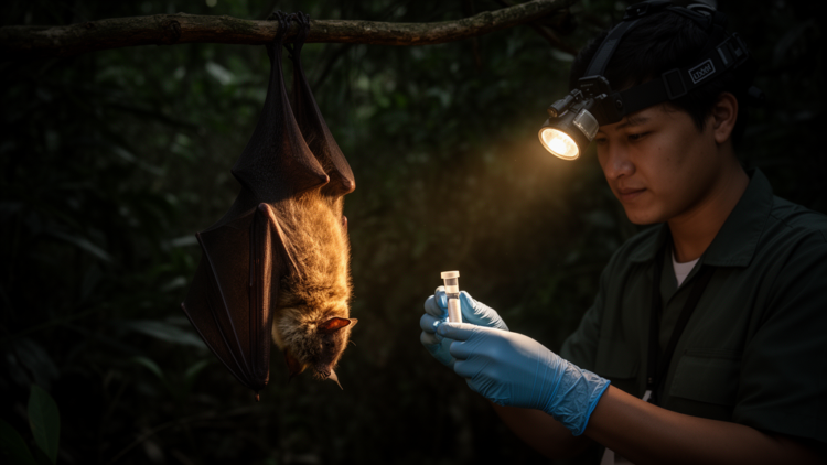 Antibody Survey Reveals Widespread Flavi- and Paramyxoviruses Circulating in African Fruit Bats
