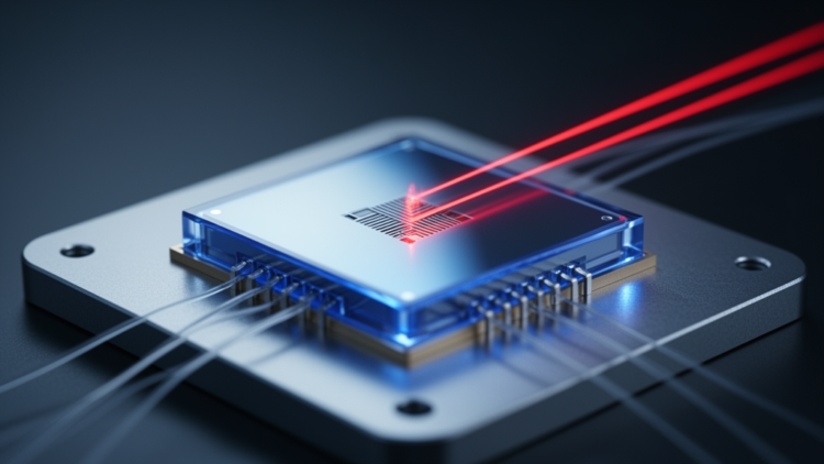 Tiny Photonic Chip Slices Light to Push Direct-Detection Links Past 200 GBaud