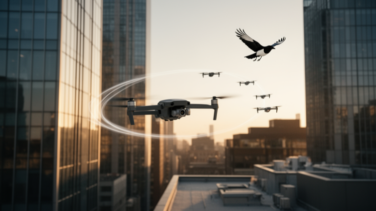 Magpie-Inspired Algorithm Charts Smarter 3D Flight Paths for Drones
